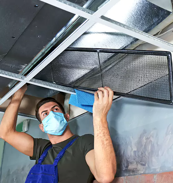 Professional Air Duct Pollen Cleaning in South San Jose Hills, CA